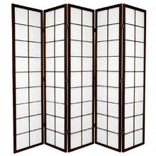 5 Panel Zen Room Divider Screen